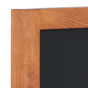 Wooden-Wind-Sign, mit schwarzer Metalltafel – Bild 4