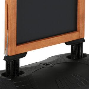 Wooden-Wind-Sign, mit schwarzer Metalltafel – Bild 6