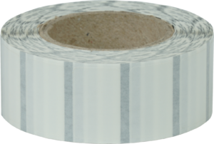 Etiketten 25x16mm Rechteckig, Transparent, permanent klebend 1000 Etiketten pro Rolle – Bild 1
