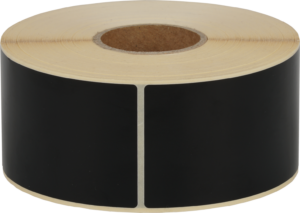 Etiketten 50x150mm , Schwarz, permanent klebend 500 Etiketten pro Rolle – Bild 1