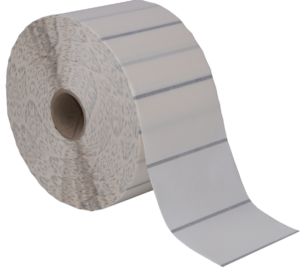 Etiketten 95x55mm Rechteckig, Transparent, permanent klebend 3000 Etiketten pro Rolle – Bild 2