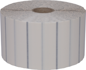 Etiketten 95x55mm Rechteckig, Transparent, permanent klebend 3000 Etiketten pro Rolle – Bild 1