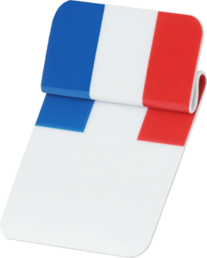 Aktionsreiter 26x13mm „Frankreich“ pro Packung 10 Stück – Bild 1