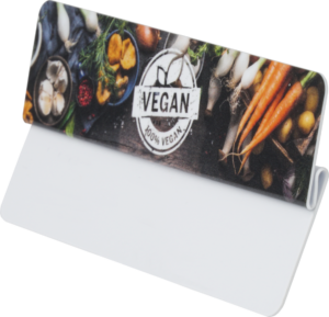 Aktionsreiter 86x18mm „VEGAN“ pro Packung 10 Stück – Bild 1