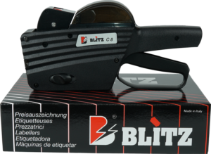 Preisauszeichner Blitz C8 8-stellig – Bild 2