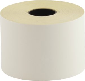 Waageetiketten 58mm x 40m, weiss, permanent klebend 40 Meter pro Rolle – Bild 1