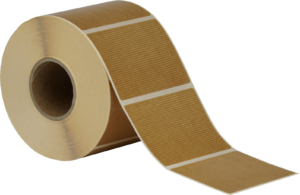 Etiketten 75x55mm Rechteckig, Backpapier, permanent klebend 1000 Etiketten pro Rolle – Bild 2