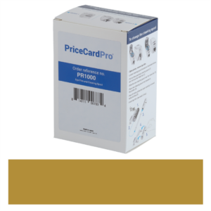PriceCardPro Farbband monochrom, GOLD – Bild 1