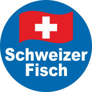 30mm Kreis „Schweizer Fisch“ 1000 Etiketten pro Rolle – Bild 3