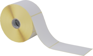 Thermoetiketten 57.2x101.6mm, weiss, permanent klebend 700 Etiketten pro Rolle – Bild 3