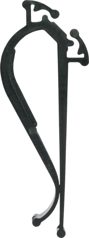 Preisschildklammer / Universalklammer schwarz – Bild 2