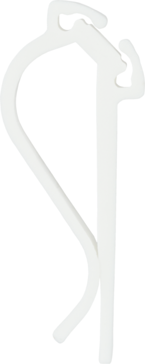 Preisschildklammer / Universalklammer weiss – Bild 2