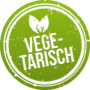 30mm Kreis „VEGETARISCH“ 1000 Etiketten pro Rolle – Bild 3