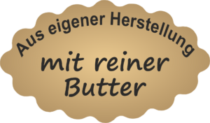 50x30mm „mit reiner Butter“ 500 Etiketten pro Rolle – Bild 3